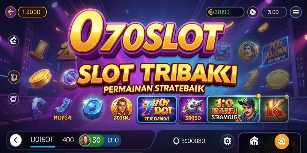Tampilan gameplay 070SLOT dengan slot yang menarik