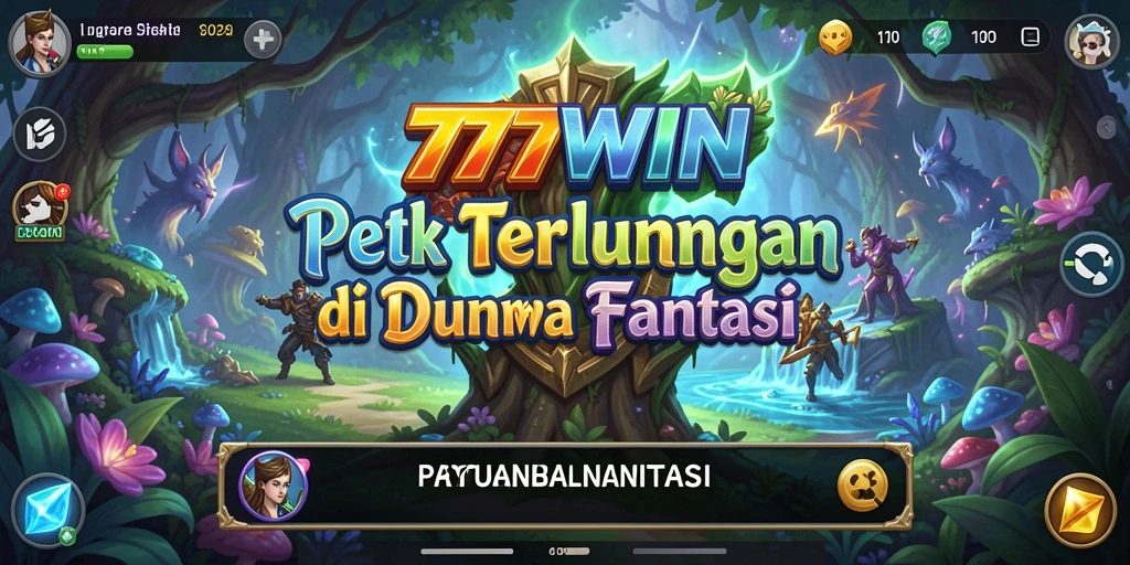 Tampilan menakjubkan dari gameplay petualangan di 777WIN.