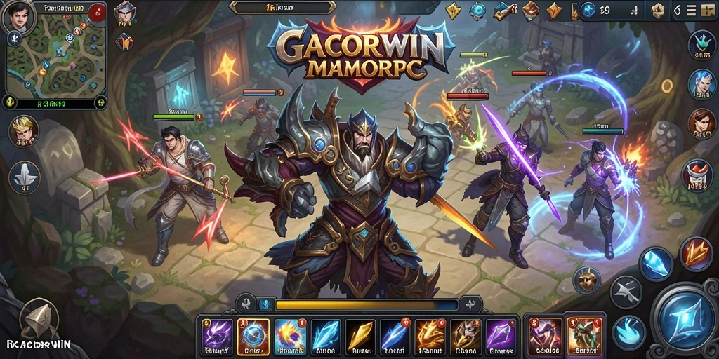 Gameplay GACORWIN yang menegangkan dan penuh aksi.