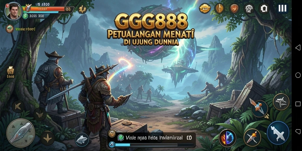 Gameplay mendebarkan di dunia petualangan GGG888.