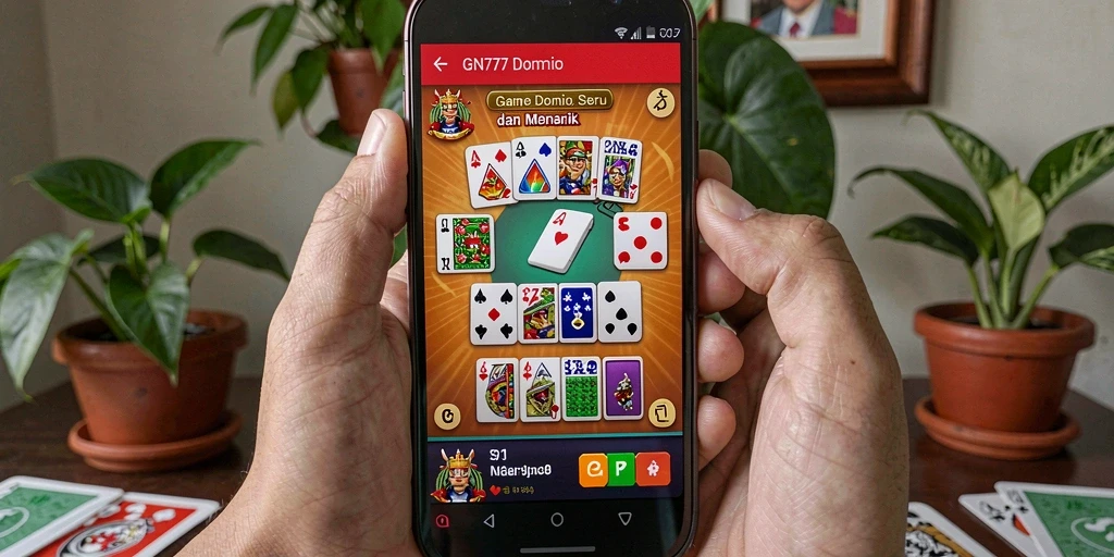 Tangkapan layar gameplay GN777 yang menunjukkan keseruan bermain Domino.