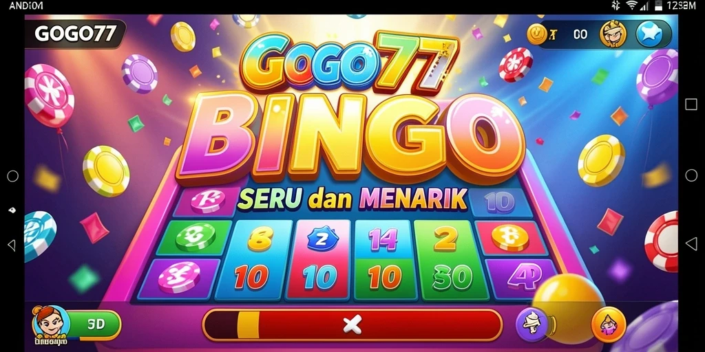 Tampilan gameplay Bingo yang seru di GOGO77.