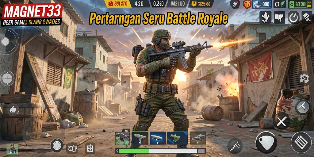 Tangkapan layar pertarungan intens di MAGNET33, siap untuk merebut kemenangan.