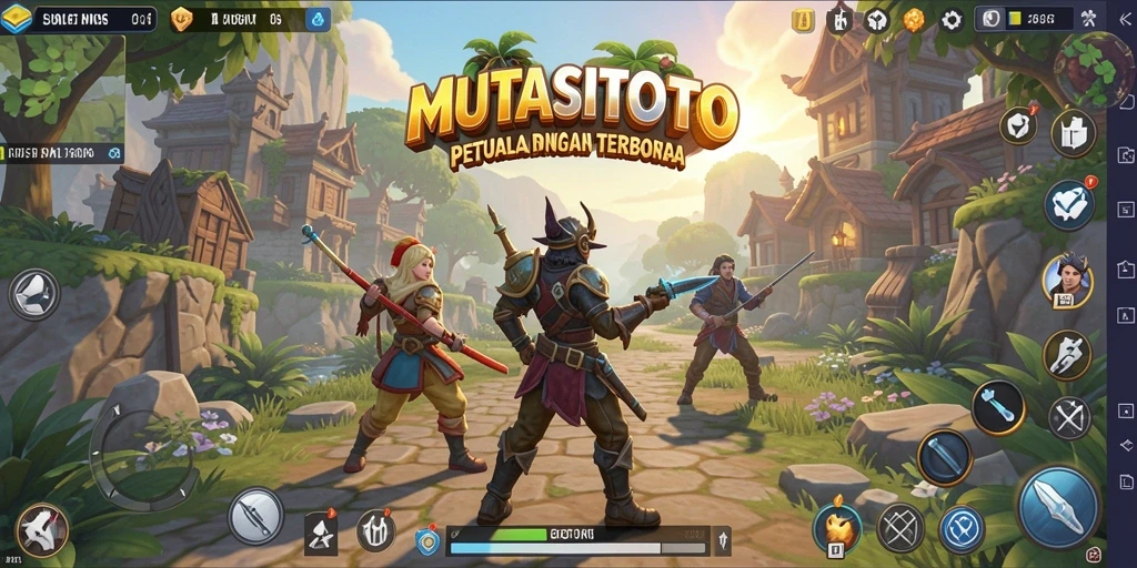 Tampilan gameplay <strong>MUTASITOTO</strong> yang menakjubkan di dunia terbuka.