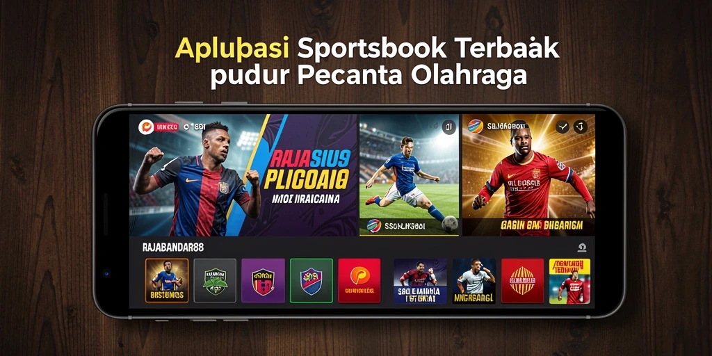 Tampilan utama gameplay RAJABANDAR88 saat bertaruh pada olahraga.