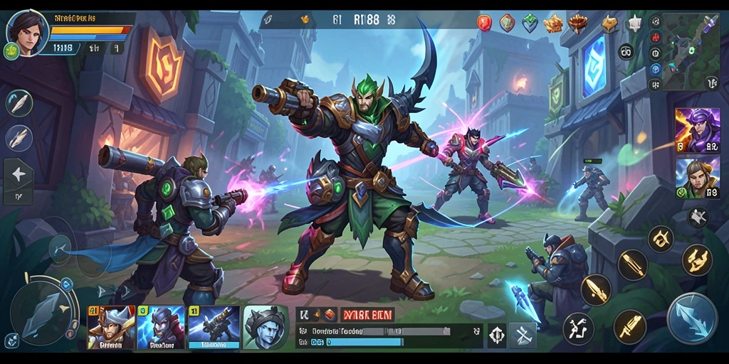 Tampilan gameplay RI188 yang menegangkan dalam strategi.