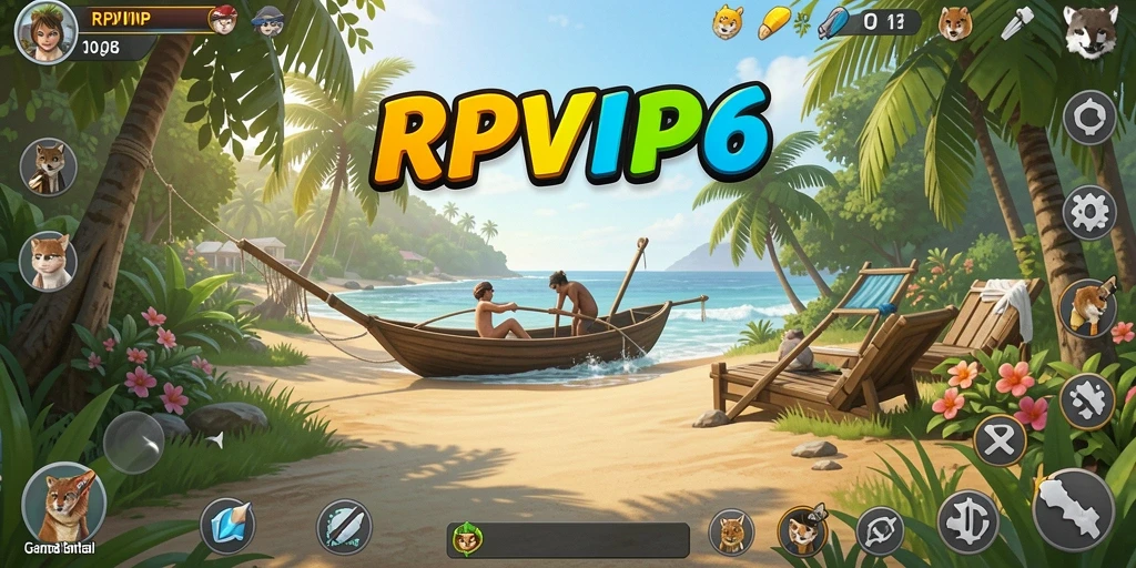 Screenshot RPVIP6 yang menampilkan gameplay yang seru dan menarik.