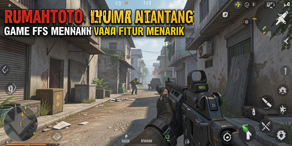 Tampilan gameplay menegangkan dalam RUMAHTOTO saat aksi pertempuran berlangsung.