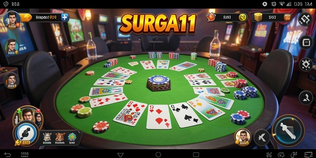 Tampilan gameplay SURGA11 yang seru dan interaktif.