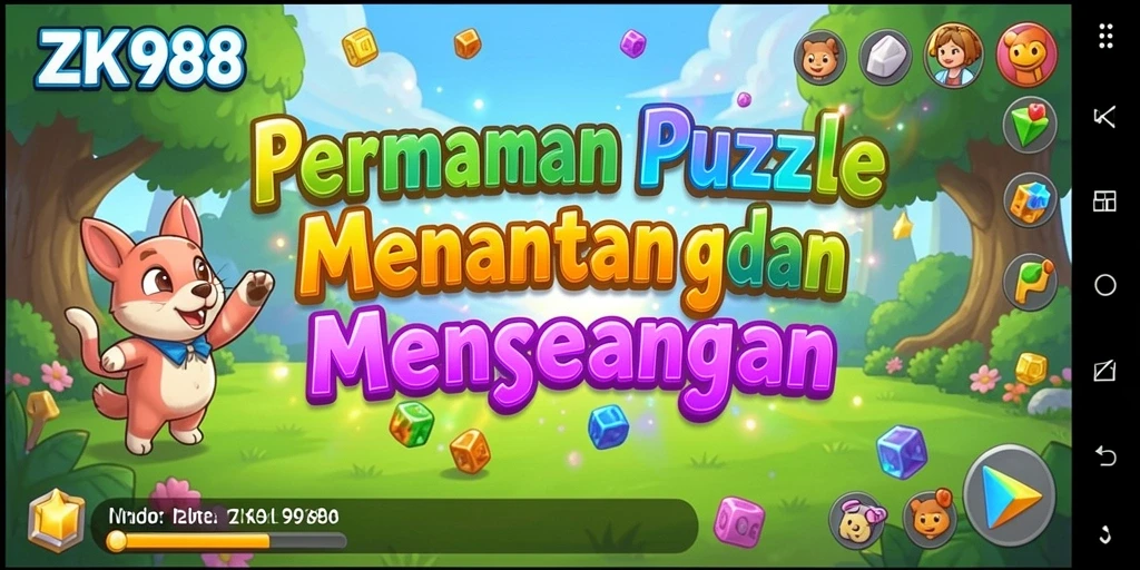 Gameplay menarik dari ZK988 di dunia Puzzle.
